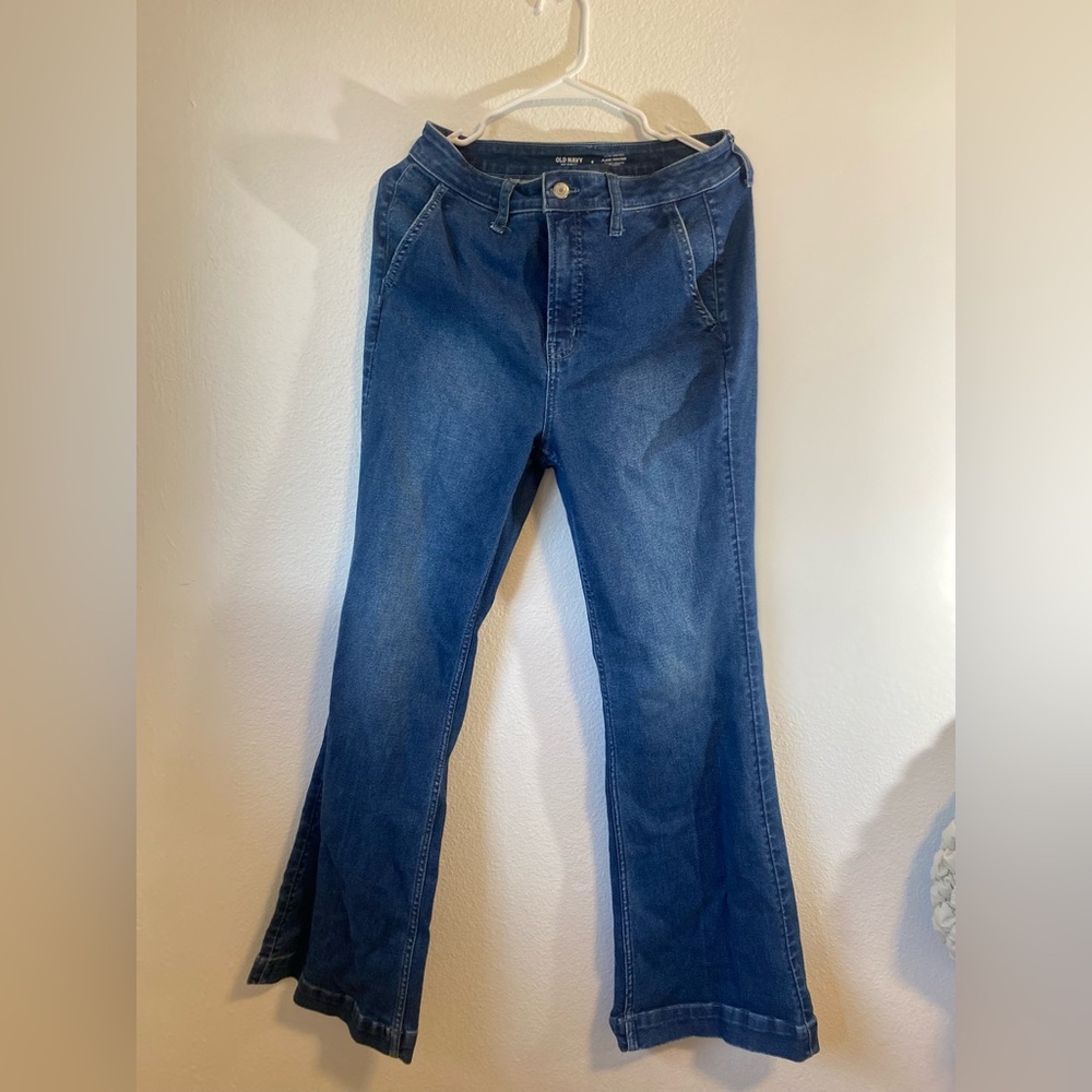 Old Navy Women's Flare Blue Jeans
